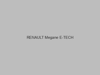 Enganches económicos para RENAULT Megane E-TECH